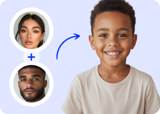 AI baby generator predicts realistic future child from parents' photos